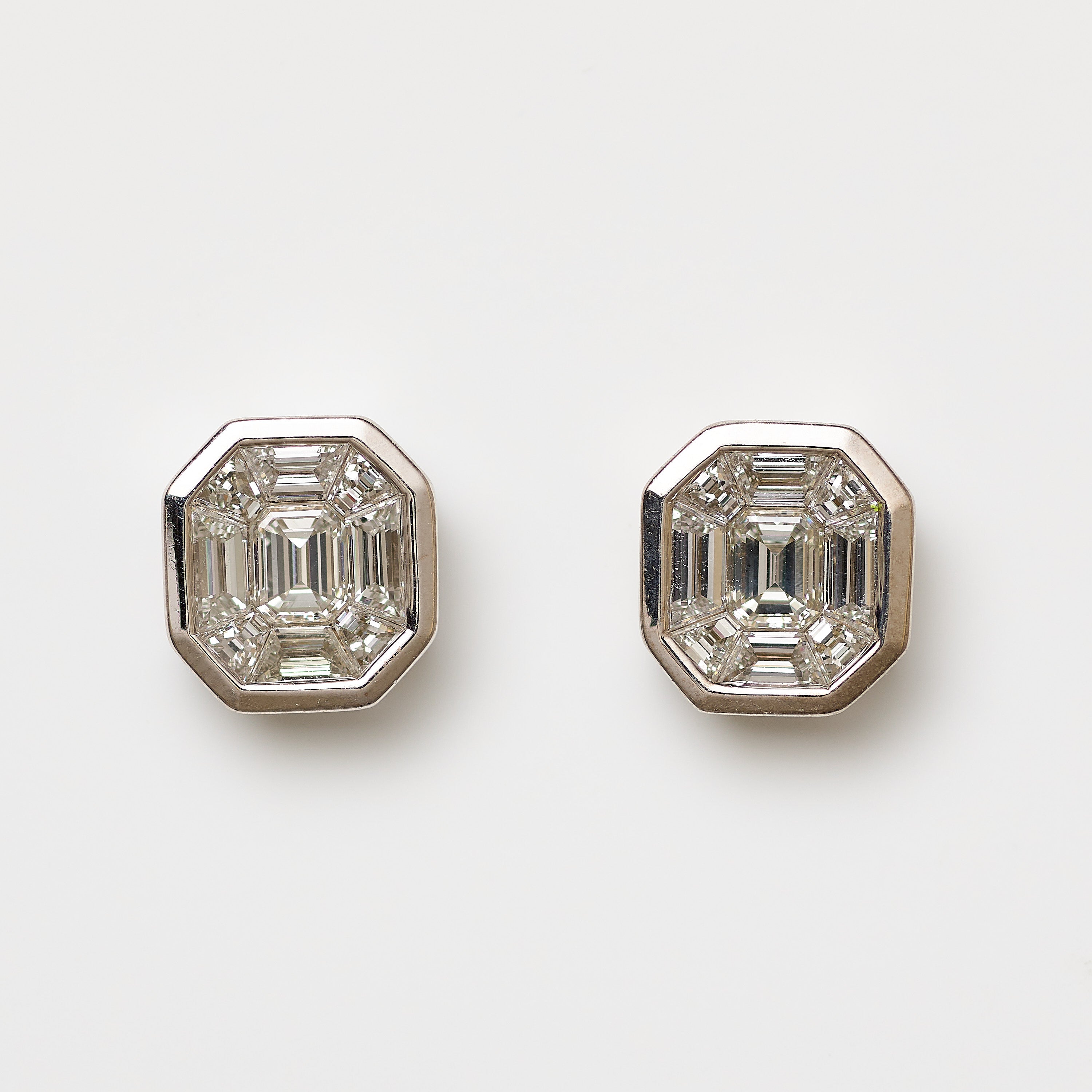 Mosaic Diamond Studs