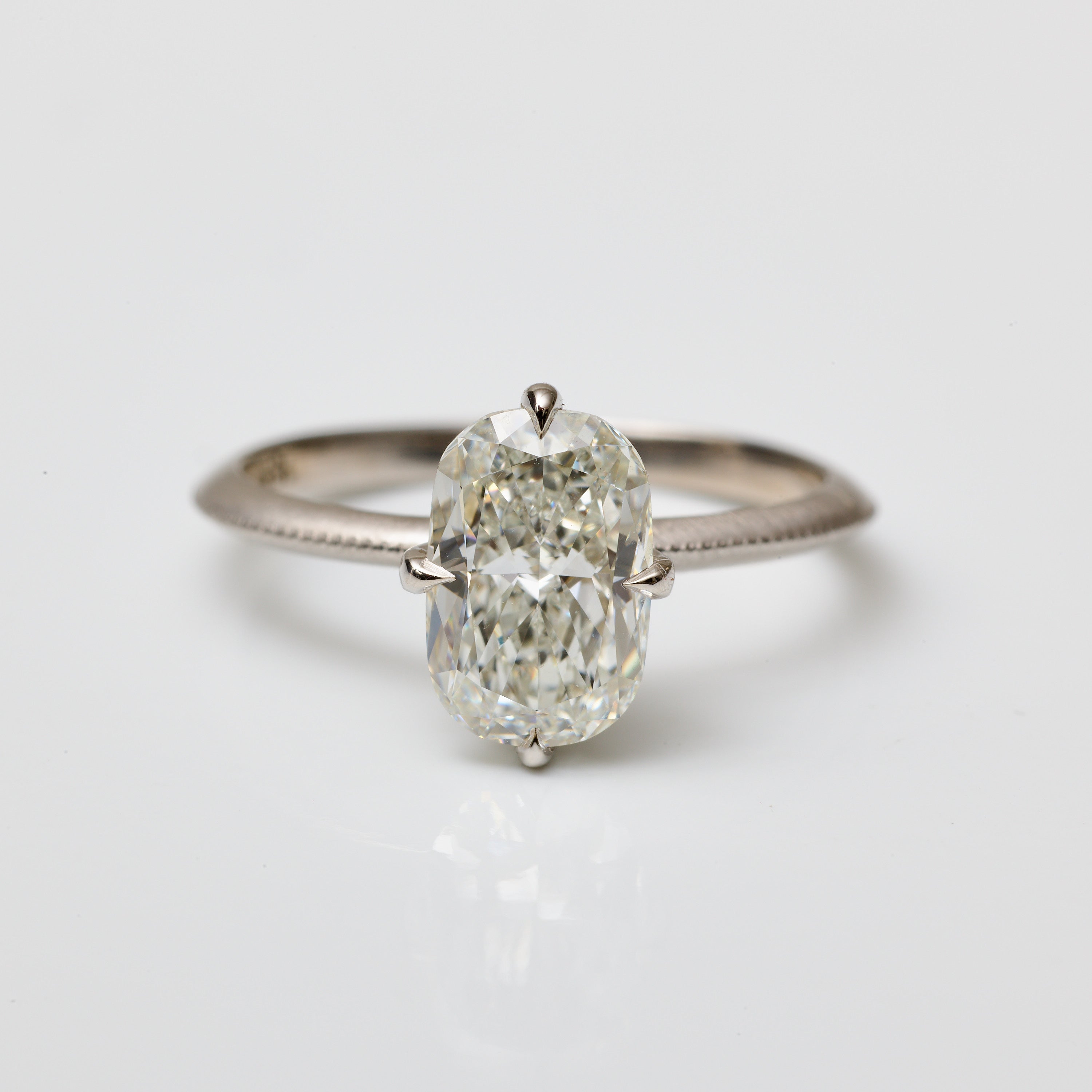 Cushion Lab Diamond Ring