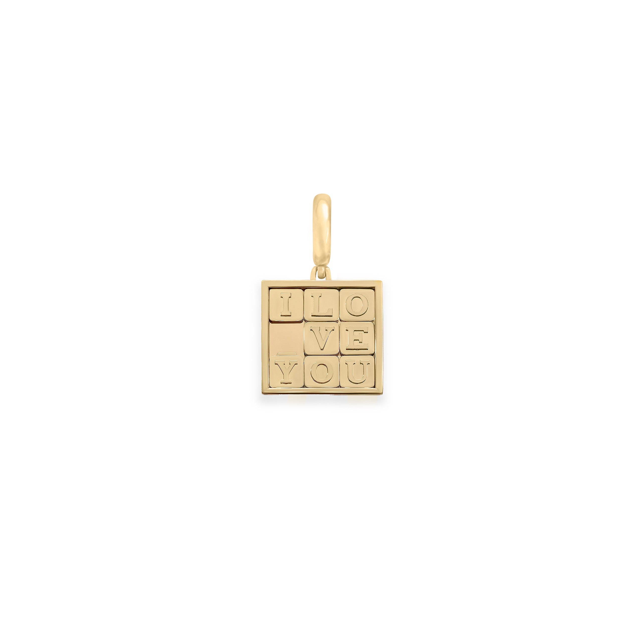 Bruno Baby Yellow Gold Puzzle Pendant