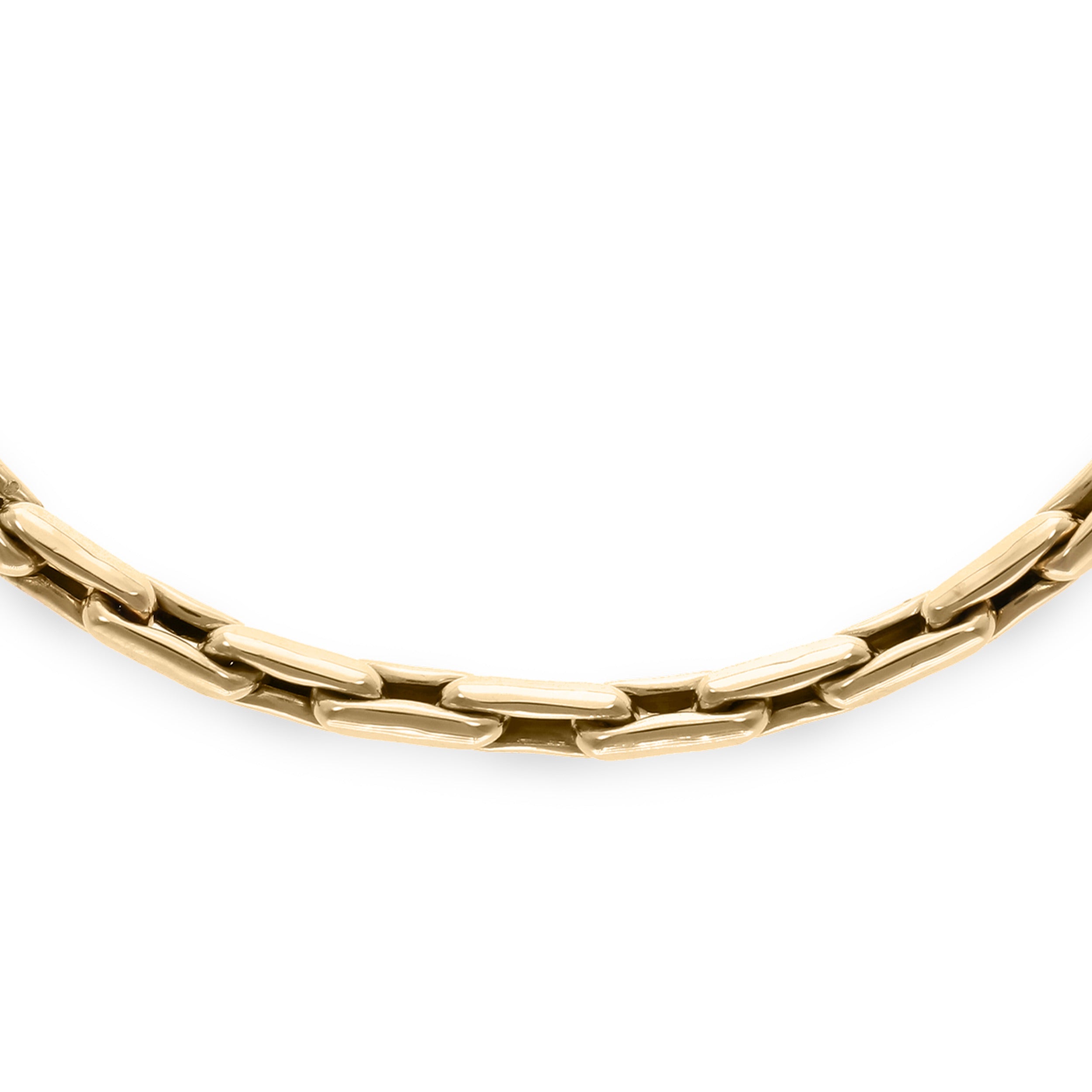 Lauren Yellow Gold Extra Small Links Necklace