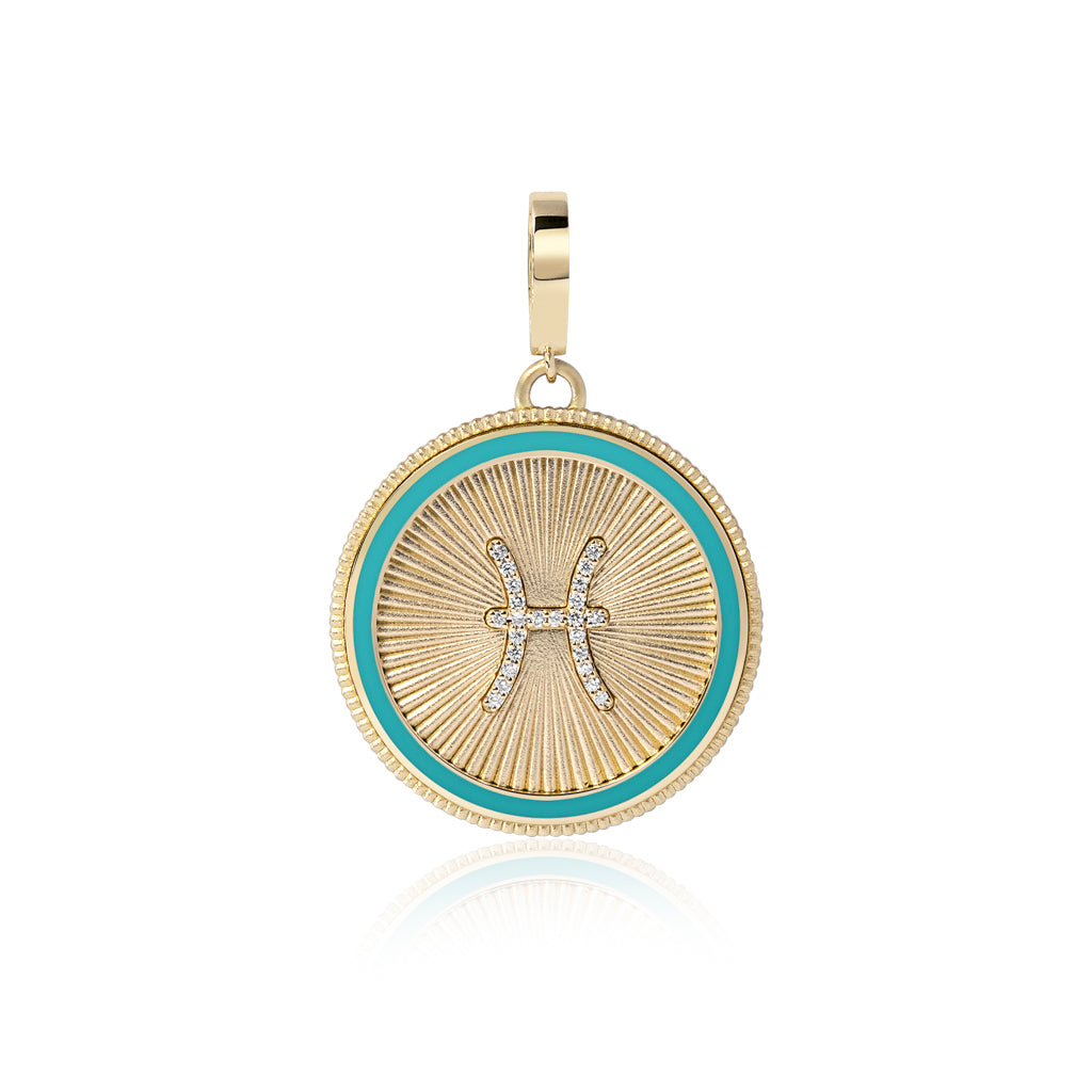 Zodiac Medallion, Pisces